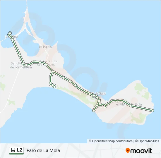 L2 Bus Line Map