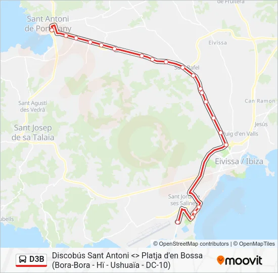 Mapa de D3B de 