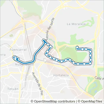 BR1 Bus Line Map