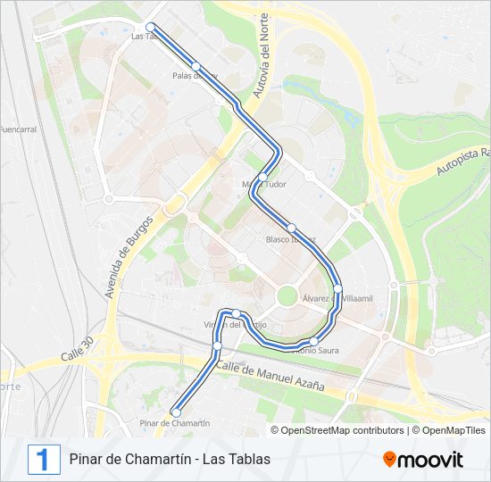 ML-1 Light Rail Line Map