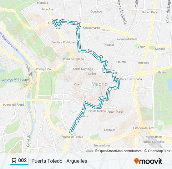 002 Bus Line Map