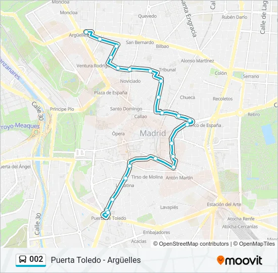 002 Bus Line Map