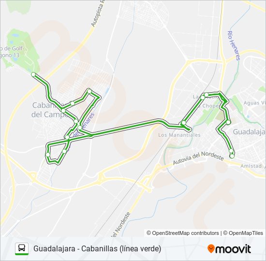 VCM-019.L3 bus Line Map