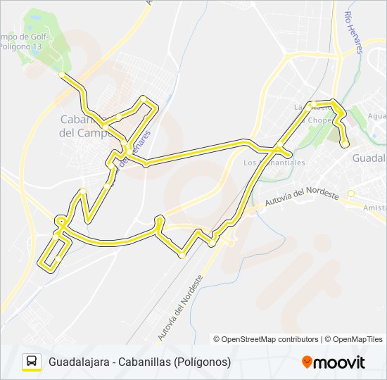 VCM-019.L4 bus Line Map