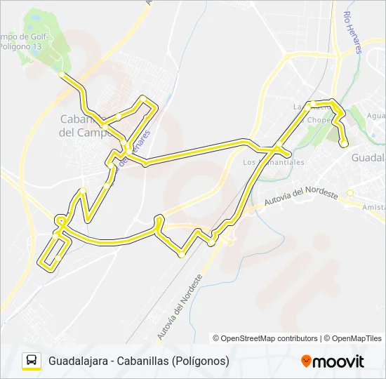 VCM-019.L4 Bus Line Map