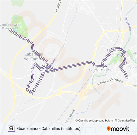 VCM-019.L5 Bus Line Map