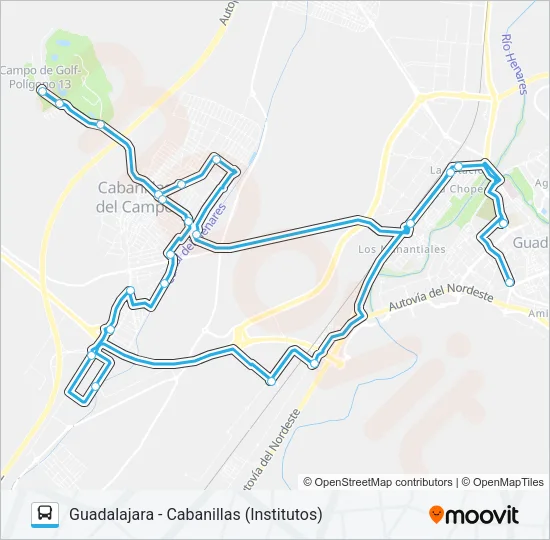 VCM-019.L6 Bus Line Map