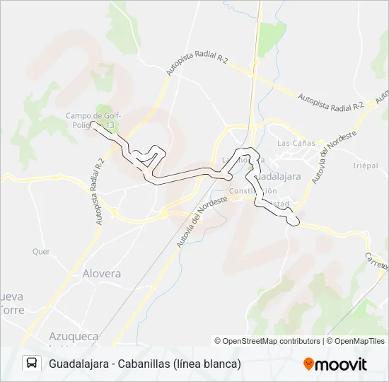 VCM-019/L2 Bus Line Map