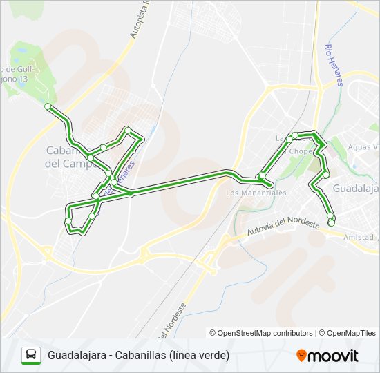 VCM-019/L3 Bus Line Map