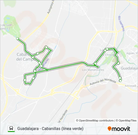 VCM-019/L3 Bus Line Map