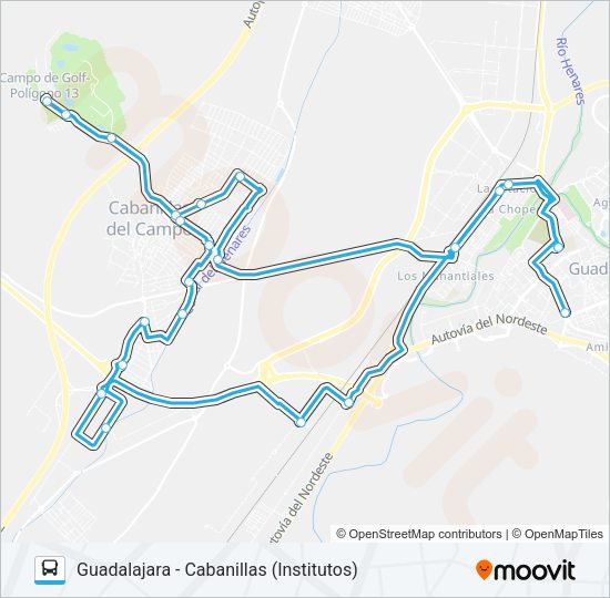 VCM-019/L6 Bus Line Map