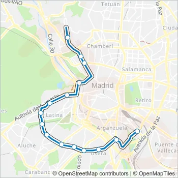 SE6 Route: Schedules, Stops & Maps - C. Universitaria (Updated) SE6 Route: Schedules, Stops & Maps - C. Universitaria (Updated)