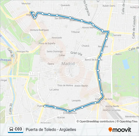 C03 Bus Line Map