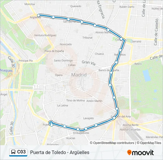 C03 Bus Line Map