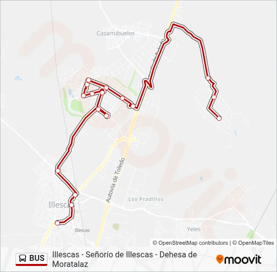BUS Line Map
