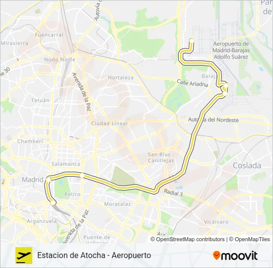 203 Bus Line Map