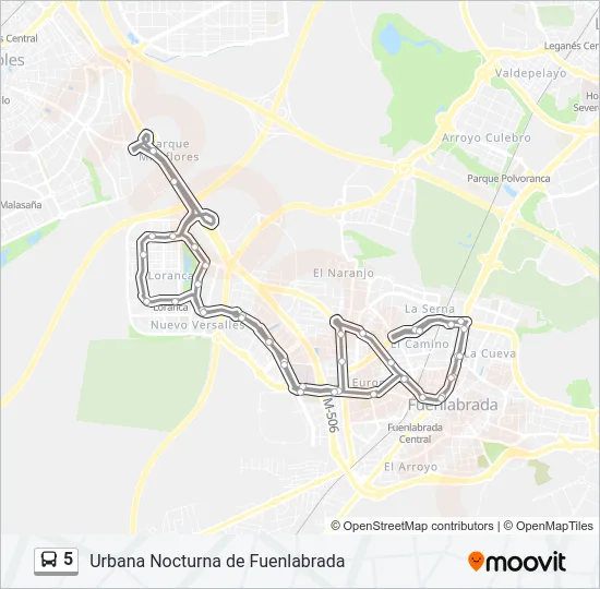 5  Line Map