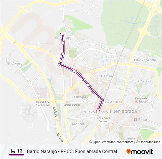 13  Line Map