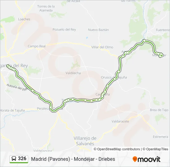 l-nea-326-horarios-paradas-y-mapas-mond-jar-instituto-ctra