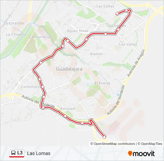 L3 Bus Line Map