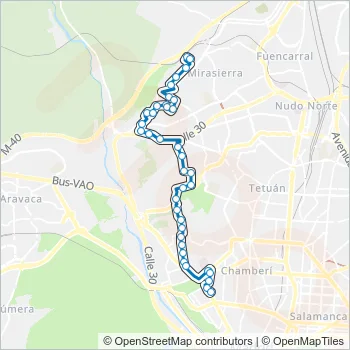 82 Bus Line Map