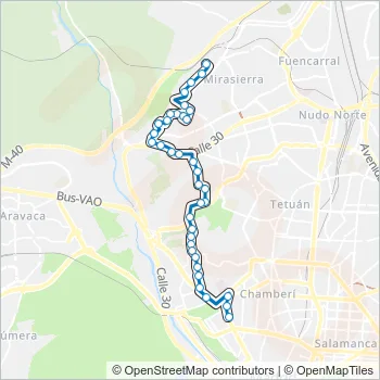 82 Bus Line Map