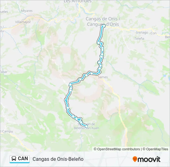 CAN Bus Line Map