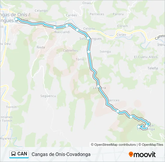 CAN Bus Line Map