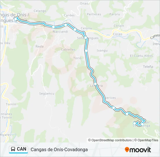 CAN Bus Line Map