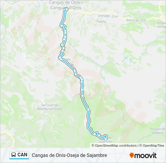 CAN Bus Line Map