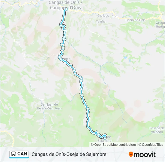 CAN Bus Line Map
