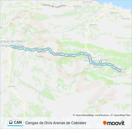 CAN Bus Line Map