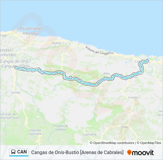 CAN Bus Line Map