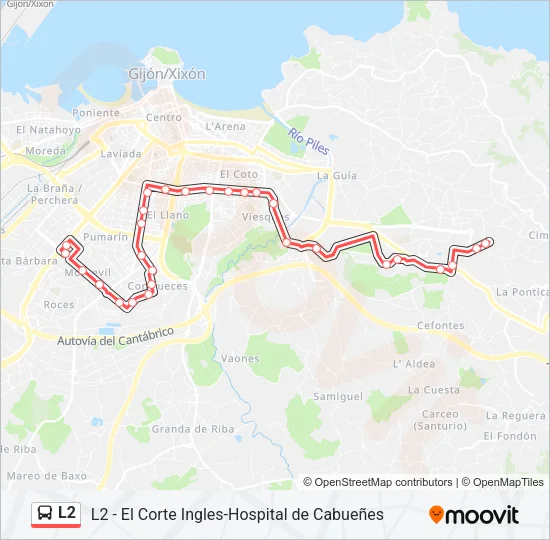 L2  Line Map