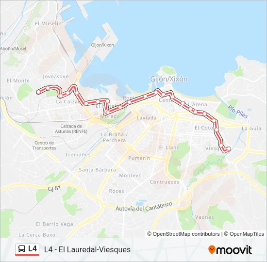 L4  Line Map