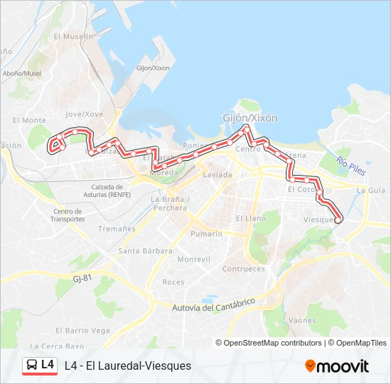 L4  Line Map
