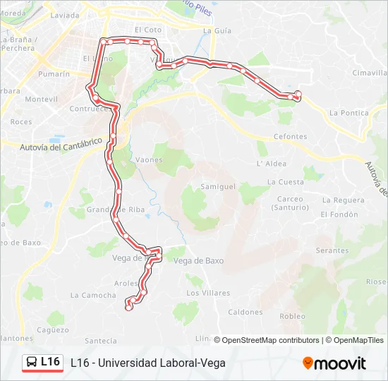 L16  Line Map