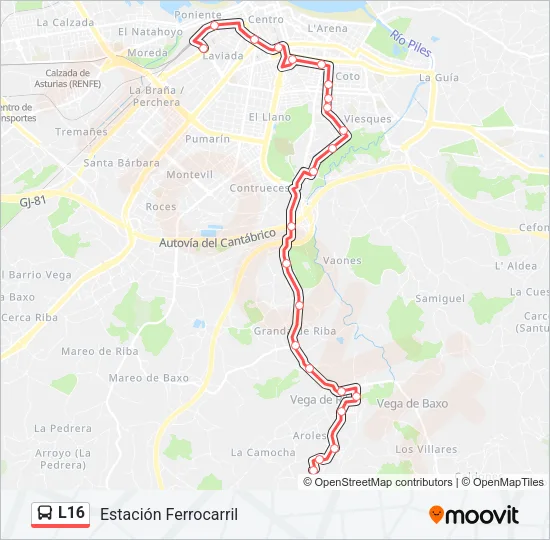 L16  Line Map