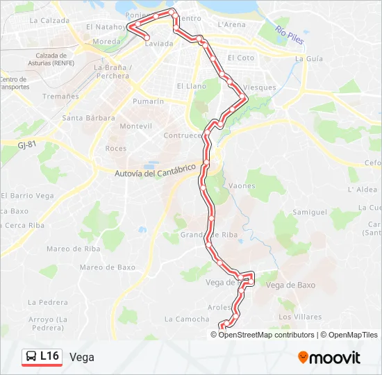 L16  Line Map