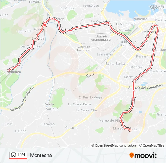 L24  Line Map