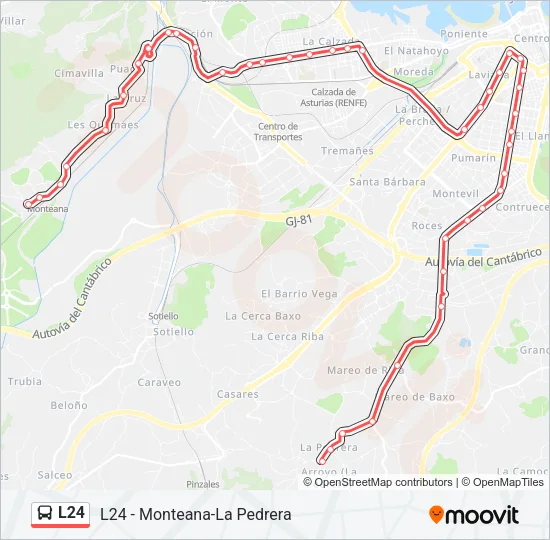L24  Line Map
