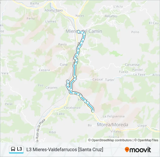 L3 Bus Line Map