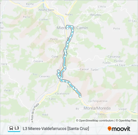 L3 Bus Line Map