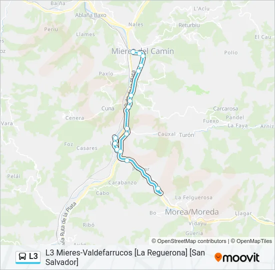 L3 Bus Line Map
