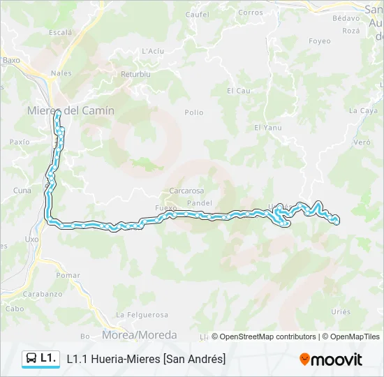 L1. Bus Line Map