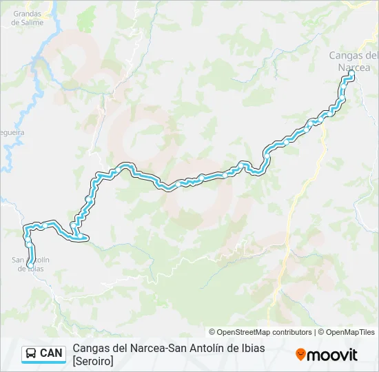 CAN Bus Line Map