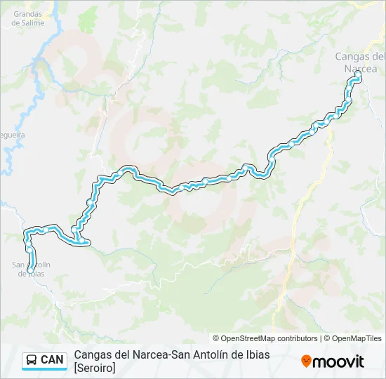 CAN Bus Line Map