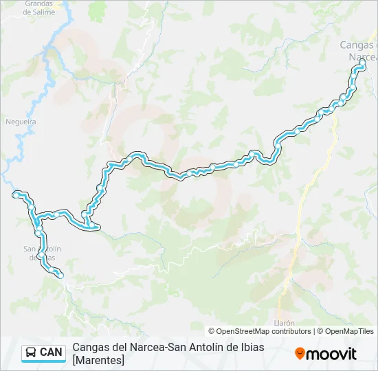 CAN Bus Line Map