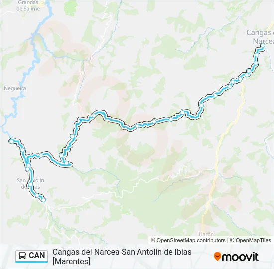 CAN Bus Line Map