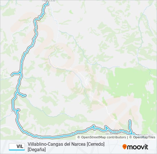 VIL bus Line Map